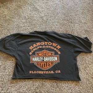 Vintage Harley pocket tee. Placerville, CA.
